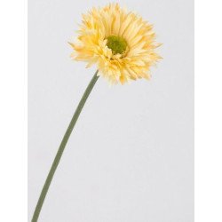 Artificial Gerbera Apricot /Single Stem