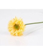 Artificial Gerbera Apricot /Single Stem