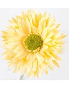 Artificial Gerbera Apricot /Single Stem