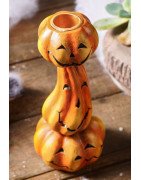 Halloween Pumpkin Candle Holder