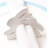 White Bunny Napkin Rings 4pc