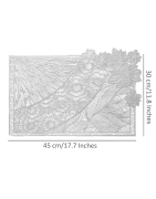 Dining Placemats Leaf & Flower Placemats