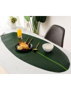 Palm Leaf Table Runner