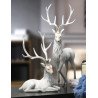 Christmas Reindeer Ornament Figurine